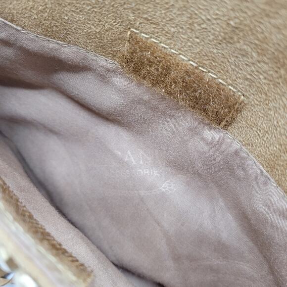 Vintage Elcanti Accessories Boho Beaded Festival Fringe Faux Suede Shoulder Bag - Picture 9 of 16